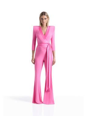 ZHIVAGO IDUNN JUMPSUIT in candy pink